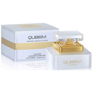 عطر ( ادکلن ) زنانه امپر مدل کوبیسم سفید حجم 100 میل  Emper Eau de parfum Qubism for Women 100 ml