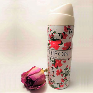 اسپری بدن زنانه امپر مدل چیفون (شیفون) حجم 200 میل Emper deodorant Body Spray Chifon for Women 200 ml