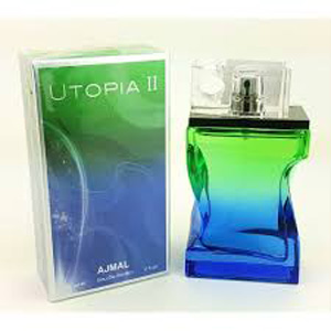 ادو پرفیوم مردانه اجمل مدل اتوپیا 2 Utopia-II حجم 90 میلی لیتر Ajmal Utopia-II Eau De Parfume For Men 90 ml